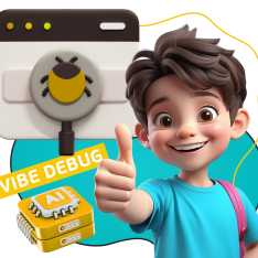 Тестирование & Vibe Debug. Охотники за багами - КИБЕРшкола программирования для детей, компьютерные курсы для школьников, начинающих и подростков - KIBERone г. Елабуга