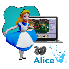 Alice 3d - КИБЕРшкола программирования для детей, компьютерные курсы для школьников, начинающих и подростков - KIBERone г. Елабуга