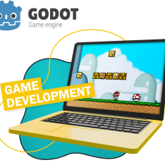 Godot.  Основа создания легендарных игр - КИБЕРшкола программирования для детей, компьютерные курсы для школьников, начинающих и подростков - KIBERone г. Елабуга