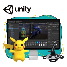 Мир игр на Unity 2D на популярном движке + AI-помощники - КИБЕРшкола программирования для детей, компьютерные курсы для школьников, начинающих и подростков - KIBERone г. Елабуга