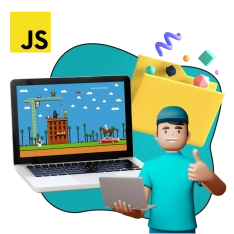 JavaScript + AI. Проектное обучение + геймификация + AI-помощники - КИБЕРшкола программирования для детей, компьютерные курсы для школьников, начинающих и подростков - KIBERone г. Елабуга